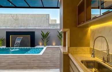 Imagem 3: Terra vista. Piscina, Churrasqueira, Ar-condicionadoeÁrea de serviço