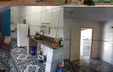 Imagem: A casa possui 2 Dormitórios, 2 Banheiros e 3 Vagas na garagem