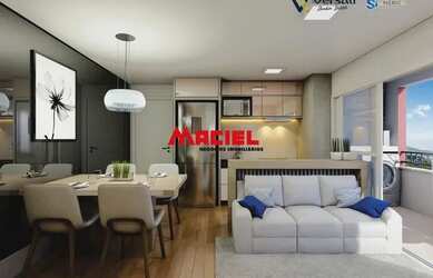 Imagem: O apartamento possui 2 Dormitórios, 2 Banheiros, 1 Vaga na