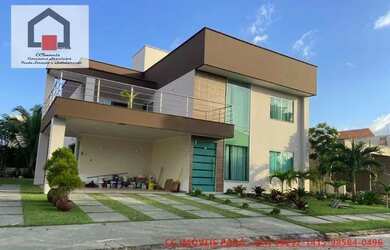 Imagem: A casa em condomínio possui 4 Dormitórios, 5 Banheiros, 5