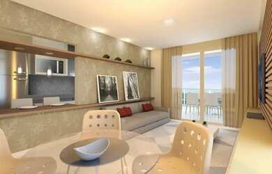 Imagem: O apartamento possui 2 Dormitórios, 2 Banheiros, 1 Vaga na