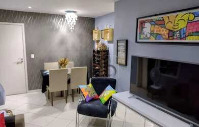 Imagem: O apartamento possui 2 Dormitórios, 3 Banheiros, 1 Vaga na