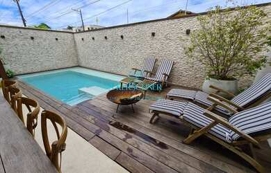 Imagem 3: CASA MARAVILHOSA, NOVINHA LINDA E ACONCHEGANTE NO CANTO DIREITO DA PRAIA...