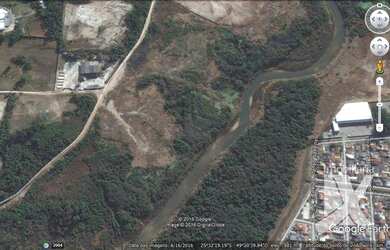 Imagem: O terreno possui 5.038m² de Área e está localizado em Thomaz