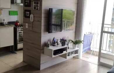 Imagem: O apartamento possui 2 Dormitórios, 2 Banheiros, 1 Vaga na