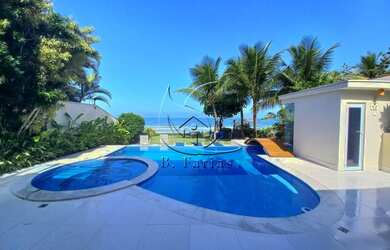 Imagem 8: Sobrado frente ao mar com 5 suítes piscina e sauna privativos