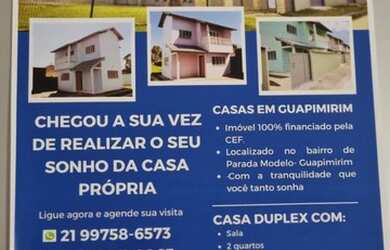 Imagem 1: Casa de condomínio para venda com 74 metros quadrados