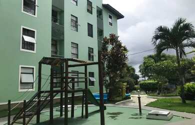 Imagem: O apartamento possui 2 Dormitórios, 1 Banheiro, 1 Vaga na garagem