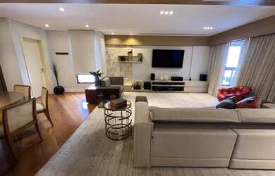 Imagem: O apartamento possui 3 Dormitórios, 4 Banheiros, 164m² de