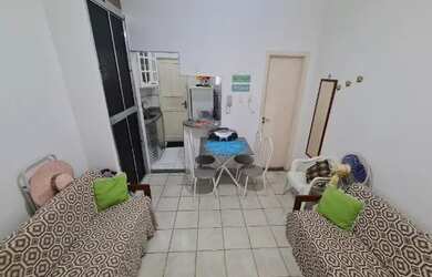 Imagem 10: Apartamento na Praia. Churrasqueira, Área de serviço, 27m² de Áreae1...