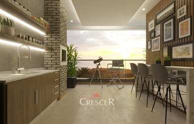 Imagem: O apartamento possui 3 Dormitórios, 2 Banheiros, 2 Vagas na