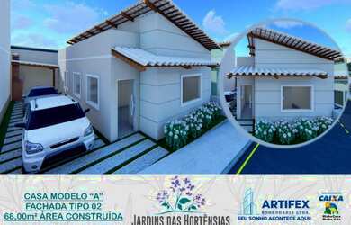 Imagem: Casa de 3 qtos com suíte, duas vagas e documentação Grátis