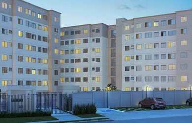 Imagem: O apartamento possui 2 Dormitórios, 1 Banheiro, 42m² de Área