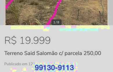 Imagem: O terreno está localizado em Pricumã, Boa Vista à venda por