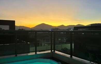 Imagem: O apartamento na cobertura possui 4 Dormitórios, 4 Banheiros