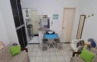 Imagem 6: Apartamento na Praia. Churrasqueira, Área de serviço, 27m² de Áreae1...