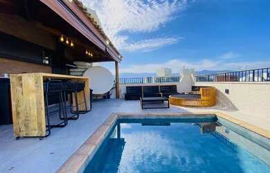 Imagem: O apartamento possui 4 Dormitórios, 4 Banheiros, 2 Vagas na