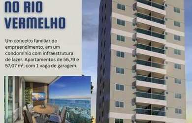 Imagem 6: Breve lançamento no Rio vermelho - 2/4 c Suite e Varanda - 57m² - Infraestrutura completa