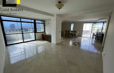 Imagem: O apartamento na cobertura possui 3 Dormitórios, 5 Banheiros