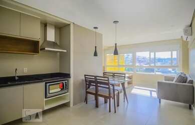 Imagem: O studio possui 1 Dormitório, 1 Banheiro, 1 Vaga na garagem