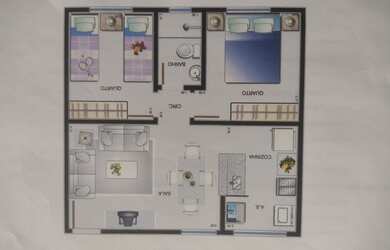 Imagem 2: Vendo apartamento por 75 mil no Vila das Flores/Betim