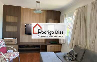 Imagem: A casa em condomínio possui 4 Dormitórios, 5 Banheiros, 3