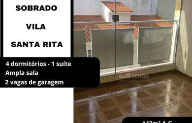 Imagem: A casa possui 4 Dormitórios, 3 Banheiros, 2 Vagas na garagem