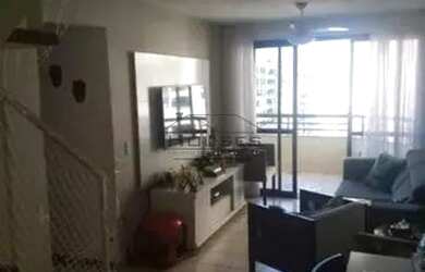 Imagem: O apartamento na cobertura possui 3 Dormitórios, 2 Banheiros