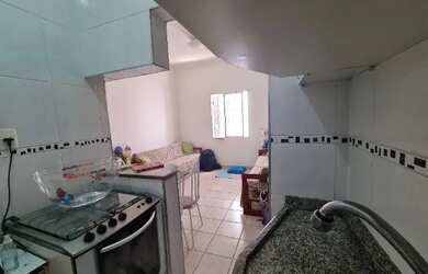 Imagem 9: Apartamento na Praia. Churrasqueira, Área de serviço, 27m² de Áreae1...