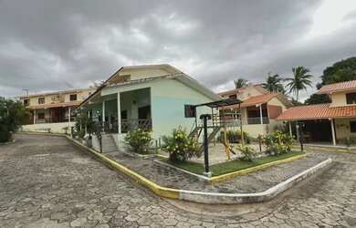 Imagem: A casa em condomínio possui 1 Dormitório, 2 Banheiros, 1 Vaga