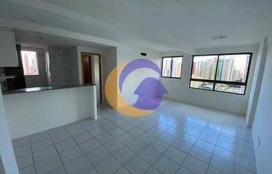 Imagem: O apartamento possui 1 Dormitório, 1 Banheiro, 1 Vaga na garagem