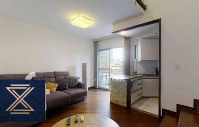 Imagem: O apartamento possui 1 Dormitório, 2 Banheiros, 1 Vaga na garagem