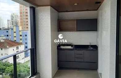 Imagem: O apartamento possui 1 Dormitório, 2 Banheiros, 1 Vaga na garagem