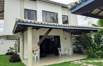 Imagem: A casa em condomínio possui 4 Dormitórios, 4 Banheiros, 2