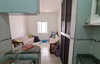 Imagem 4: Apartamento na Praia. Churrasqueira, Área de serviço, 27m² de Áreae1...