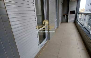 Imagem 2: Boqueirão Pé na Areia 157 Mil Entrada Alto padrão 1 Dormt Varanda, Lazer Top