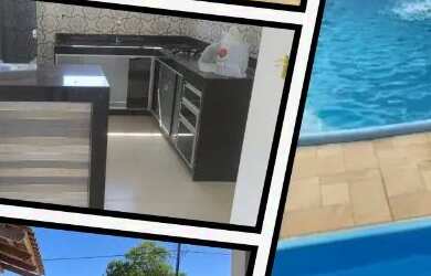 Imagem: A casa em condomínio possui 2 Dormitórios, 3 Banheiros, 2