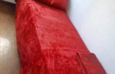 Imagem: O quarto está localizado em Vila Mathias, Santos para alugar