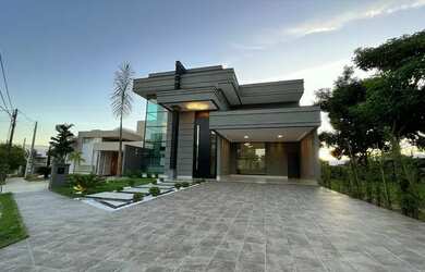 Imagem: A casa em condomínio possui 3 Dormitórios, 5 Banheiros, 4