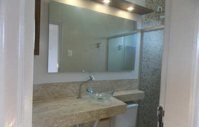 Imagem: O apartamento possui 2 Dormitórios, 2 Banheiros, 1 Vaga na