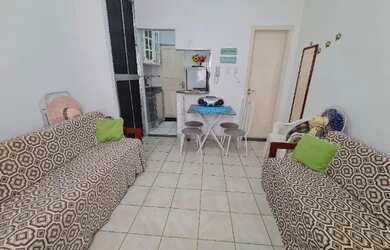 Imagem 16: Apartamento na Praia. Churrasqueira, Área de serviço, 27m² de Áreae1...
