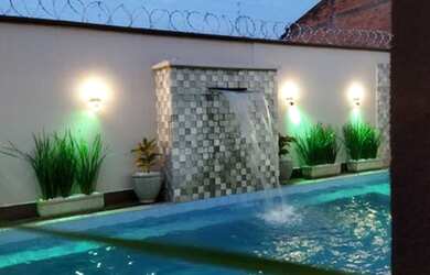 Imagem: A pousada chalé possui 1 Dormitório, Imóvel novo e está