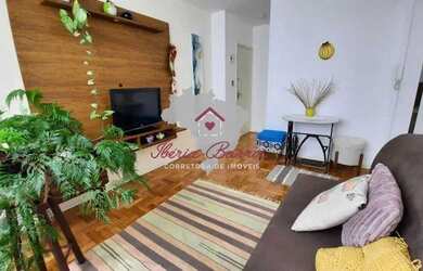 Imagem: O apartamento possui 1 Dormitório, 1 Banheiro, 1 Vaga na garagem