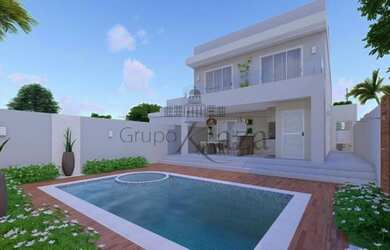 Imagem: A casa em condomínio possui 3 Dormitórios, 4 Banheiros, 4