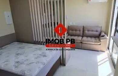 Imagem: O apartamento possui 1 Dormitório, 1 Banheiro, 1 Vaga na garagem