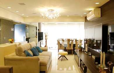 Imagem: O apartamento possui 3 Dormitórios, 5 Banheiros, 5 Vagas na