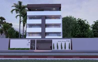 Imagem: O apartamento na cobertura possui 3 Dormitórios, 2 Banheiros