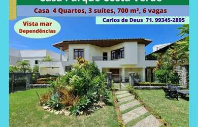 Imagem: A casa em condomínio possui 4 Dormitórios, 5 Banheiros, 5