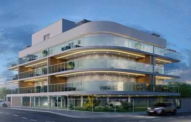 Imagem: O apartamento na cobertura possui 3 Dormitórios, 5 Banheiros