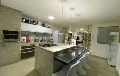 Imagem: O apartamento na cobertura possui 3 Dormitórios, 2 Banheiros